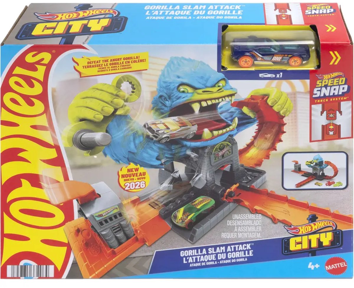Hot Wheels® City Gorilla rünnak
