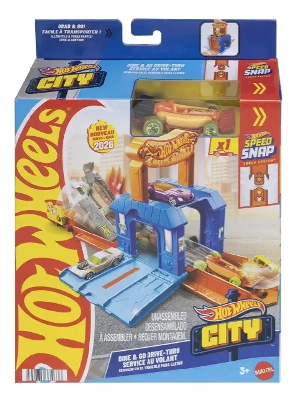Hot Wheels® City Play & Go kohver