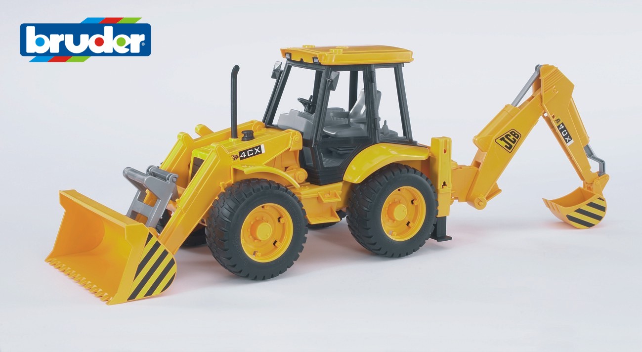 JCB 4CX traktor-ekskavaator, 1:16
