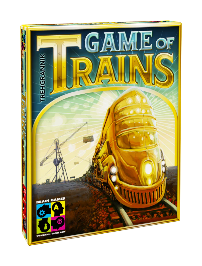 Brain Games lauamäng “Game of Trains”