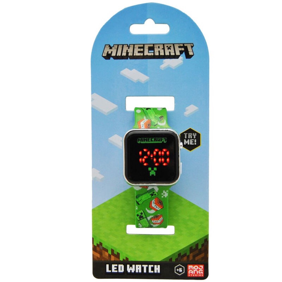 Laste elektrooniline LED-käekell “Minecraft”