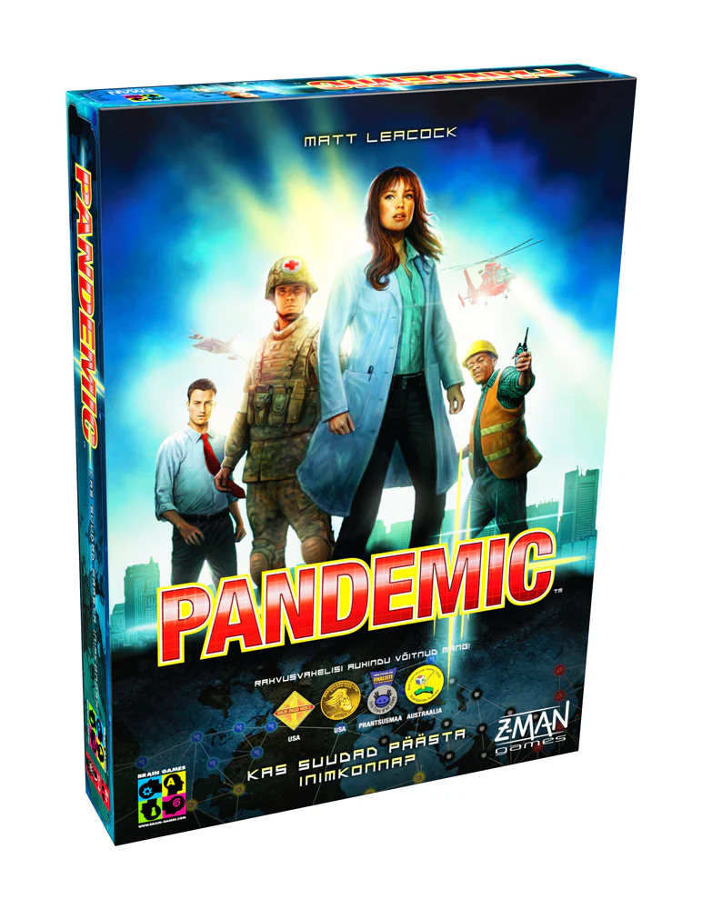 Brain Games lauamäng “Pandemic”