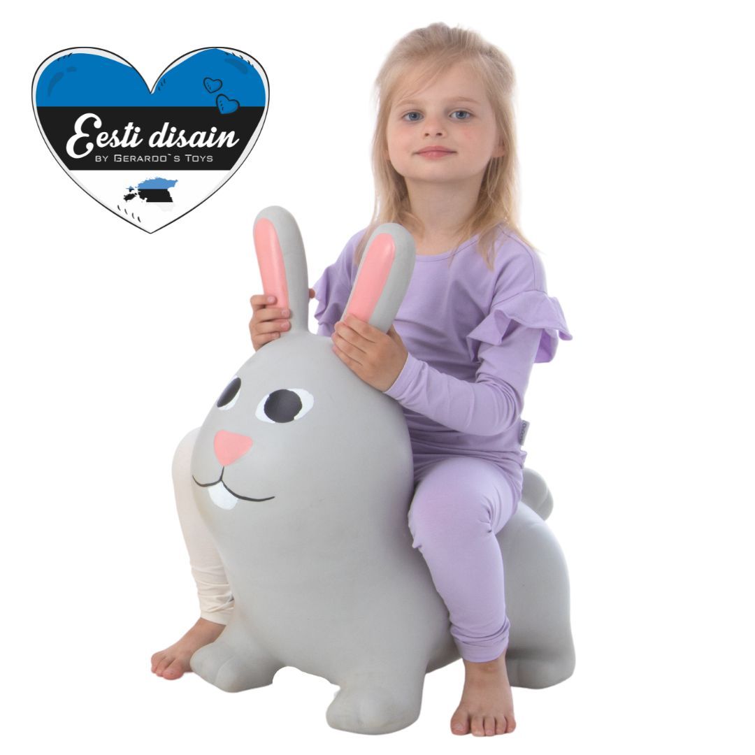 Gerardo’s Toys Jumpy hüppeloom Jänes, hall