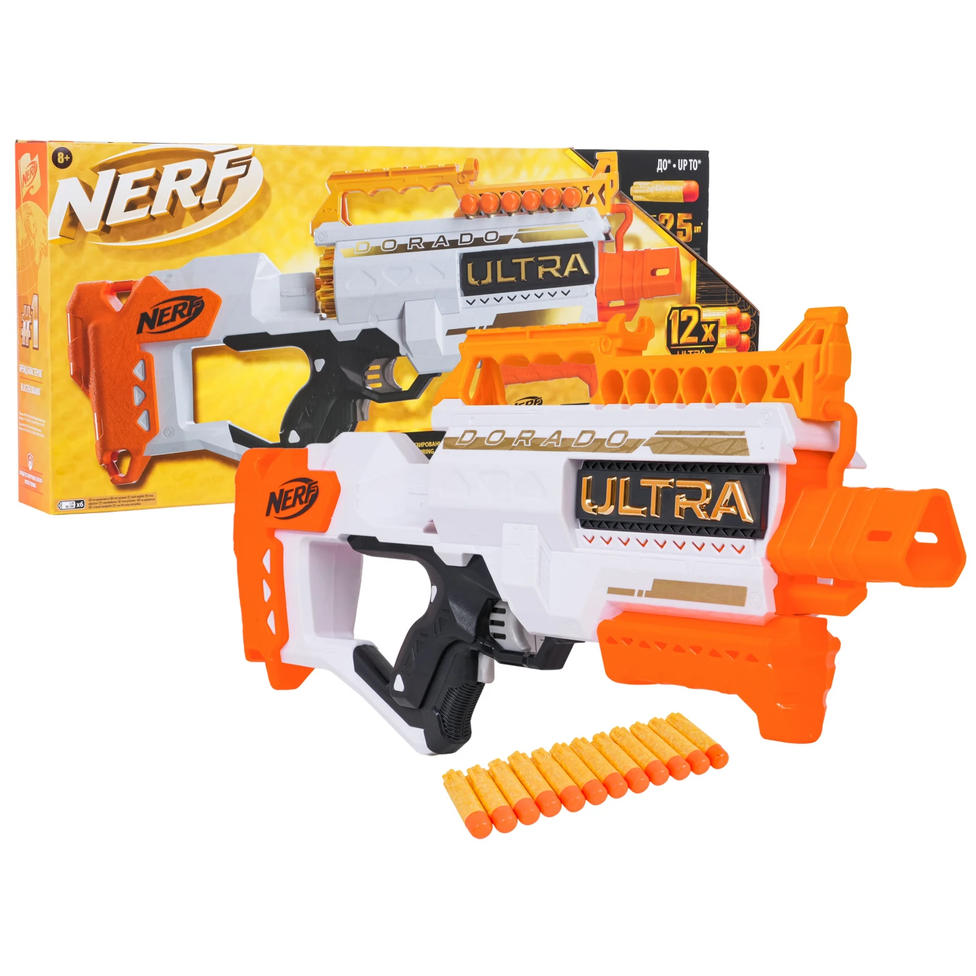 Nerf mängurelv Ultra Dorado, ulatus 25m