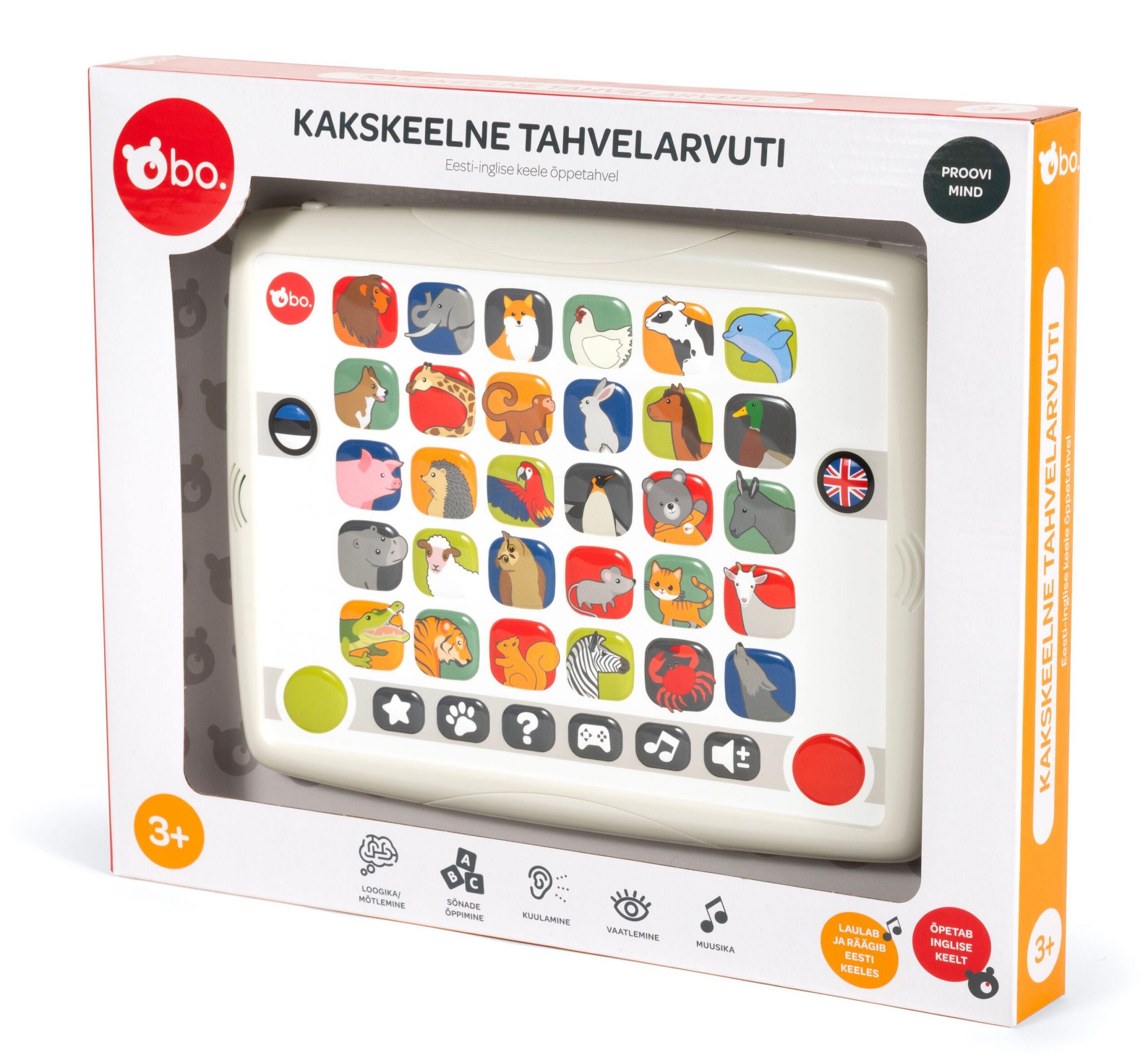 bo. Arendav mänguasi – kakskeelne tahvelarvuti (eestikeelne)