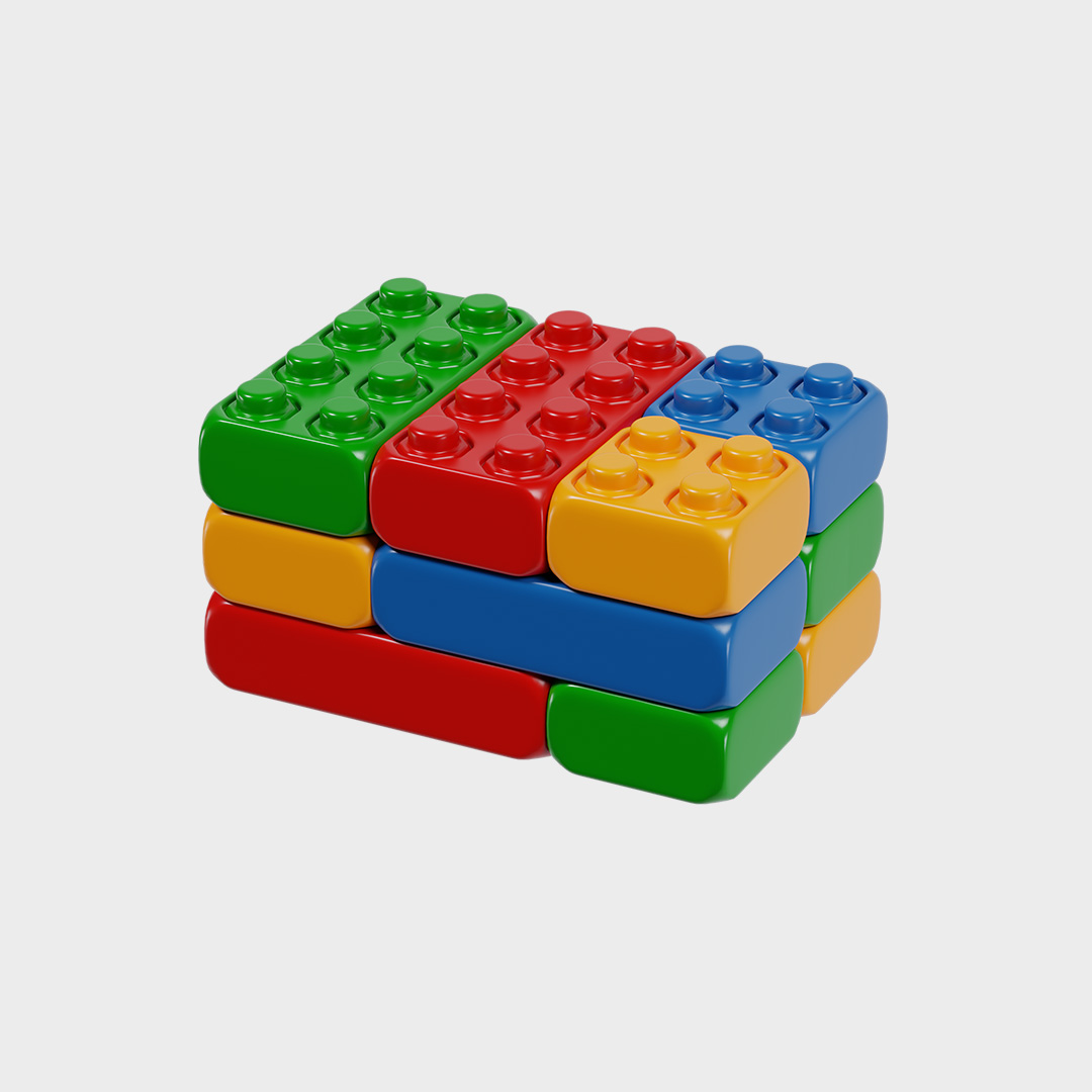Marioinex suured ehitusklotsid, 12-osaline
