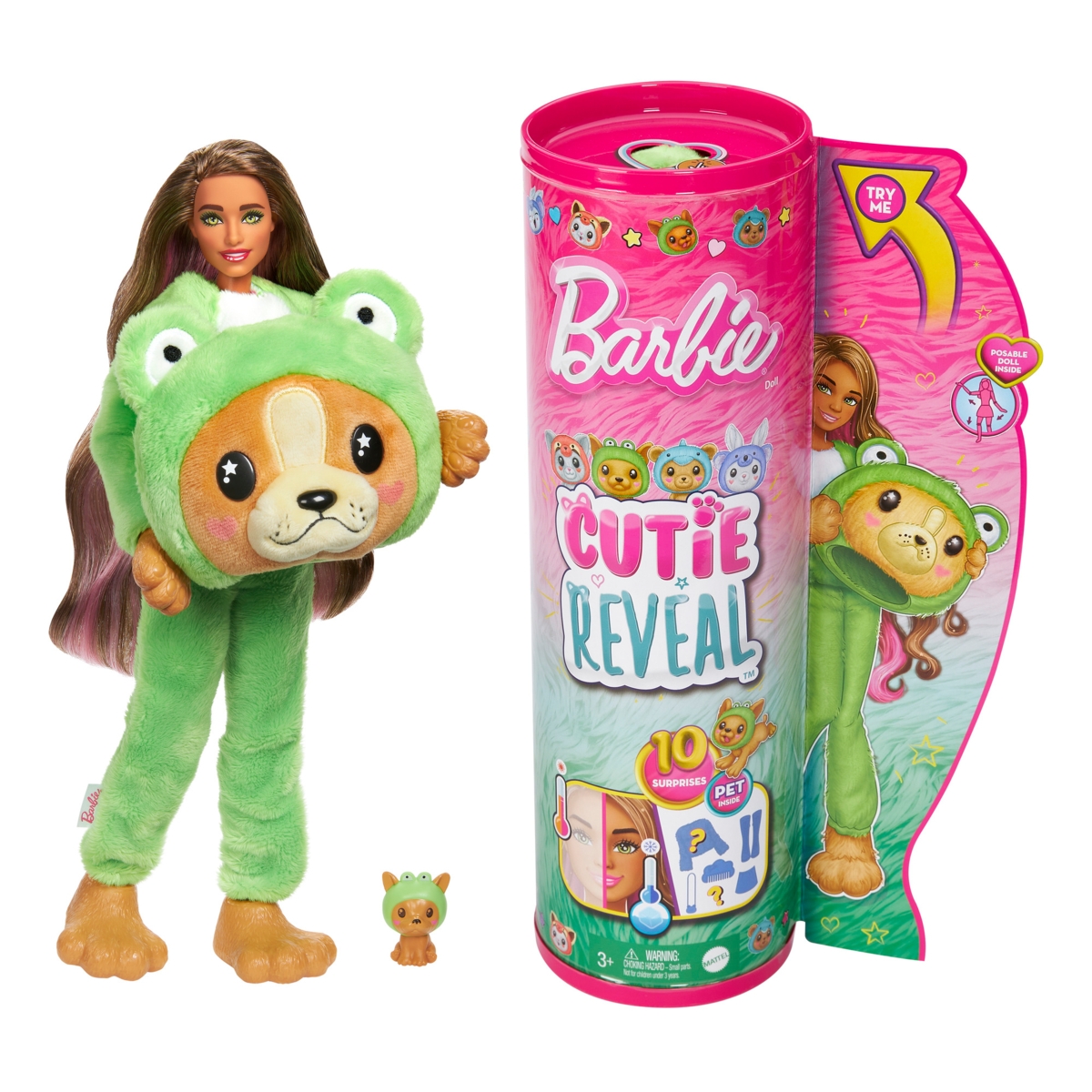 Barbie® Cutie Reveal kutsu konnakostüümis