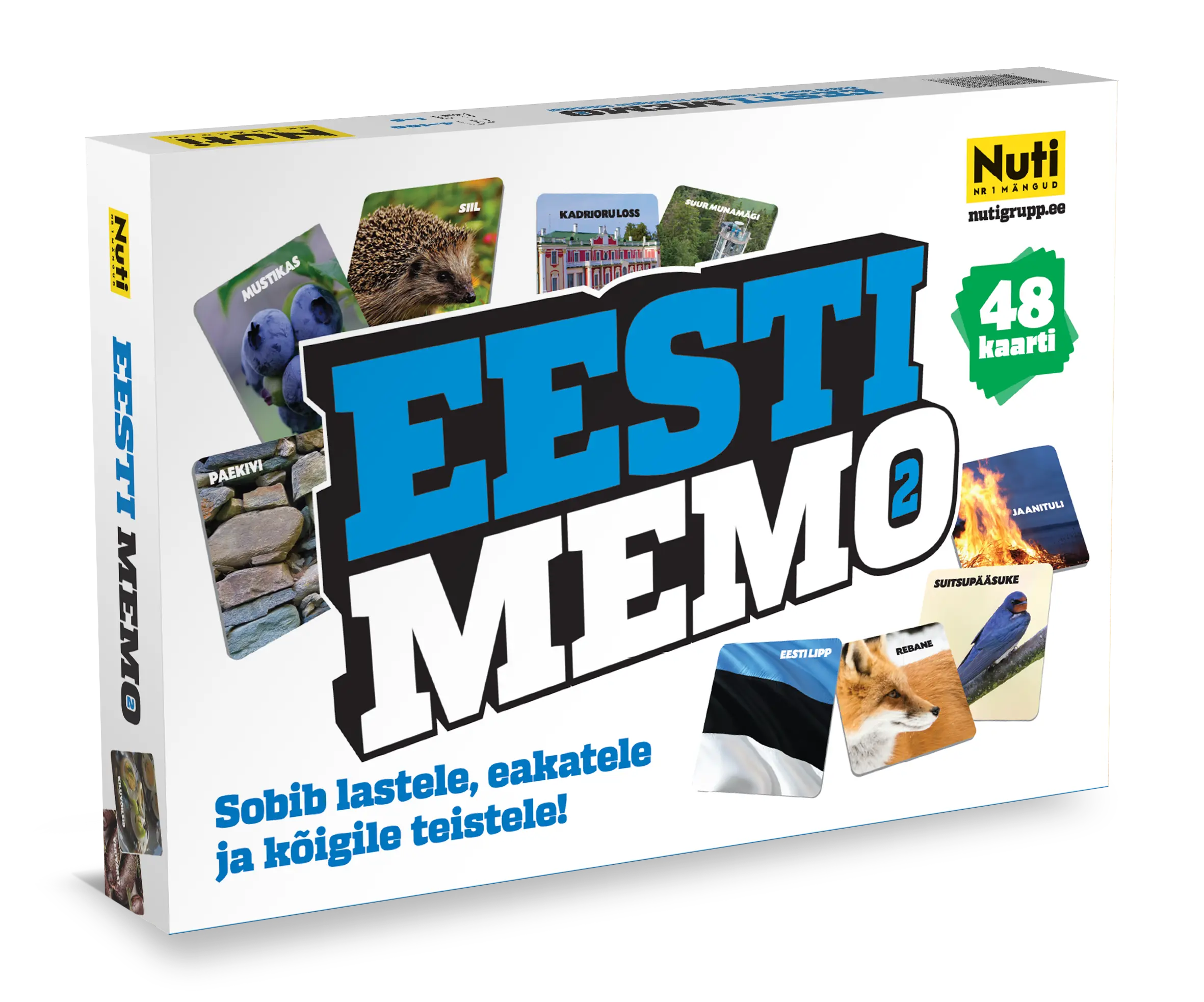 Lauamäng “Eesti memo 2”