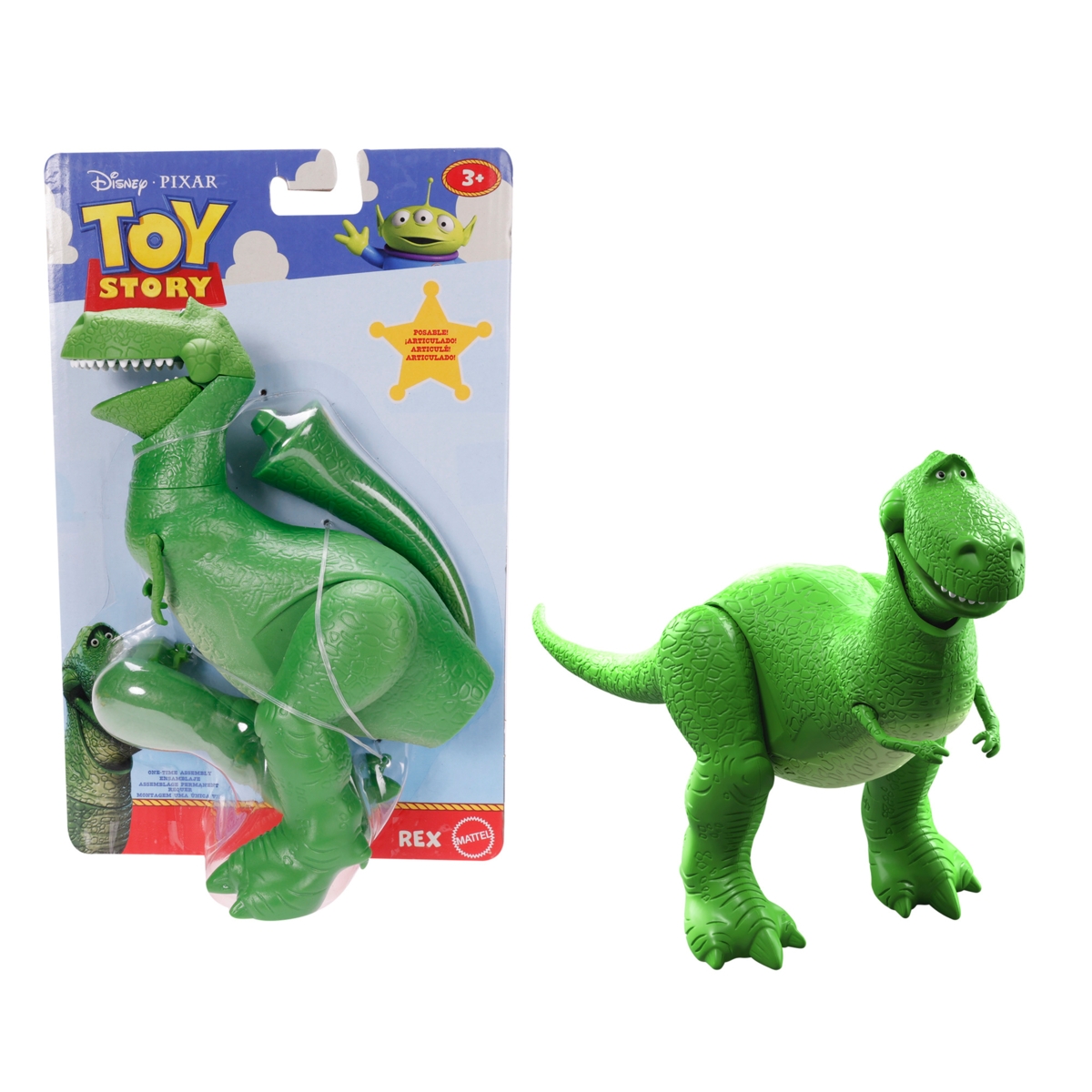 Toy Story 5 Rex tegelaskuju 17,8 cm