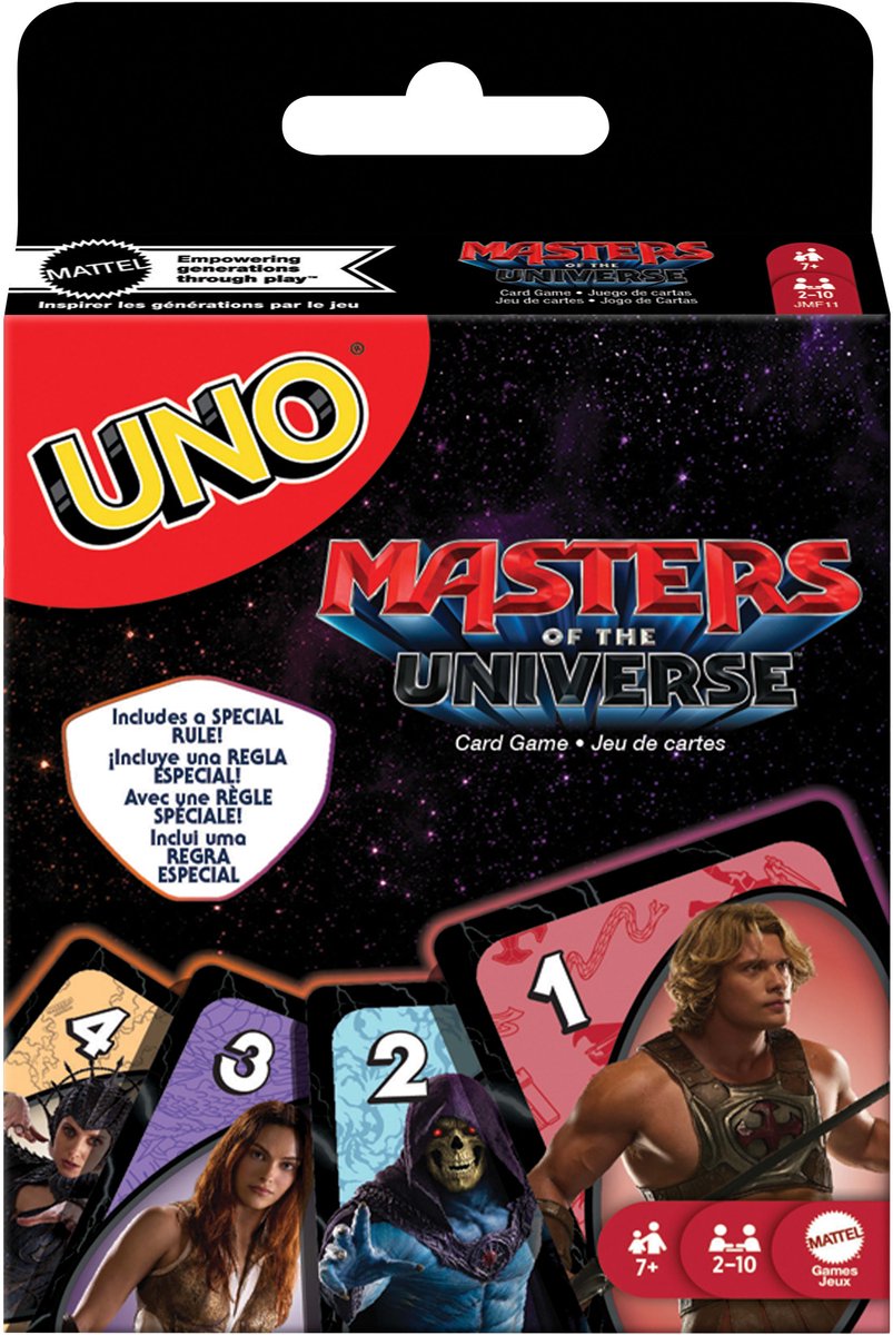 UNO “Masters of the Universe” kaardimäng