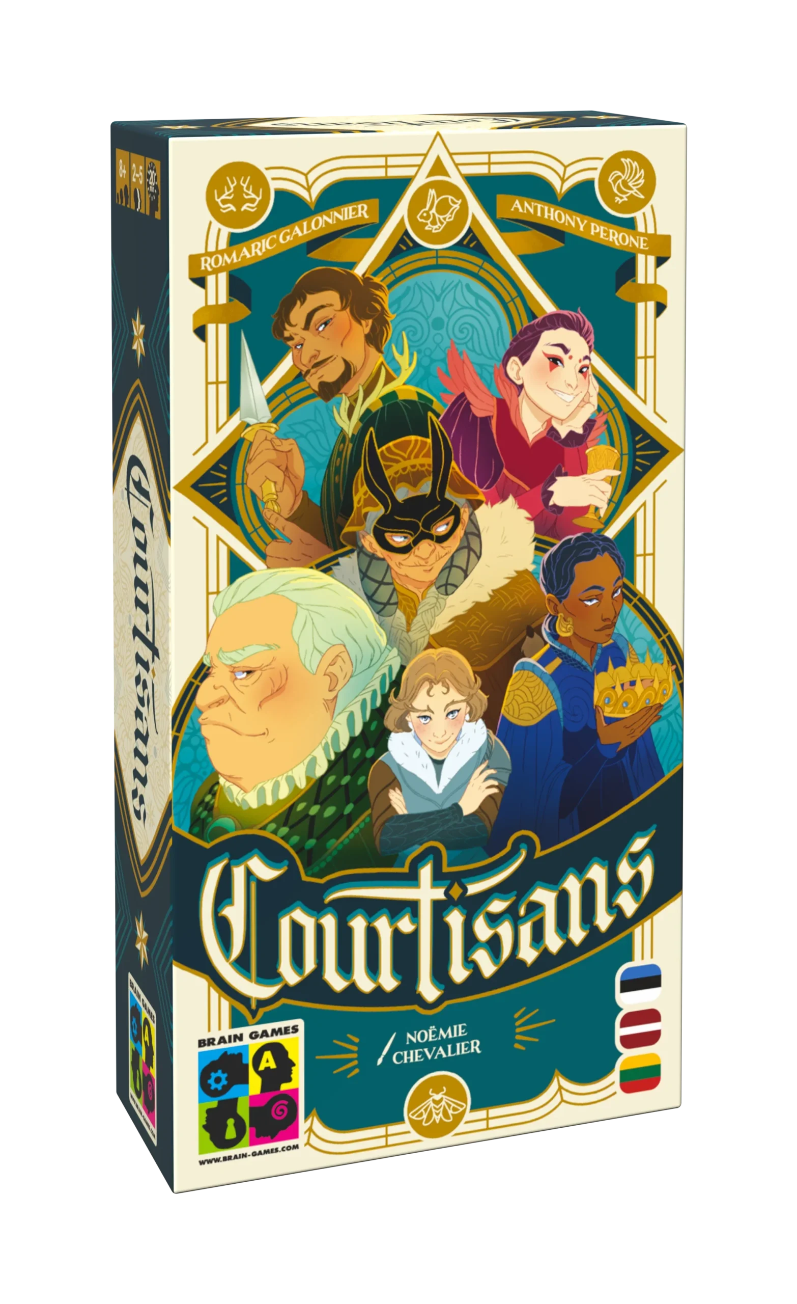 Brain Games lauamäng “Courtisans”