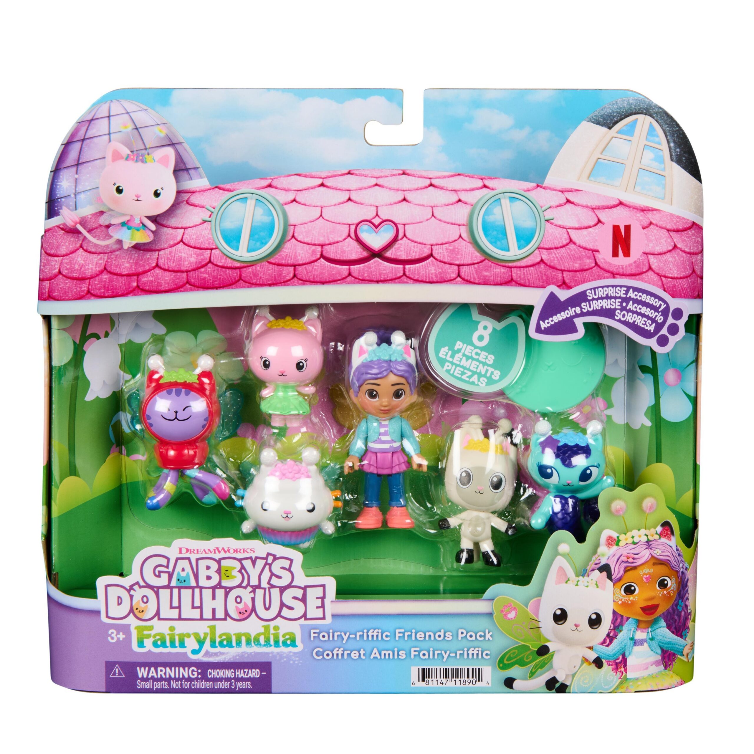 Gabby’s Dollhouse mängukomplekt “Fairy sõbrad”