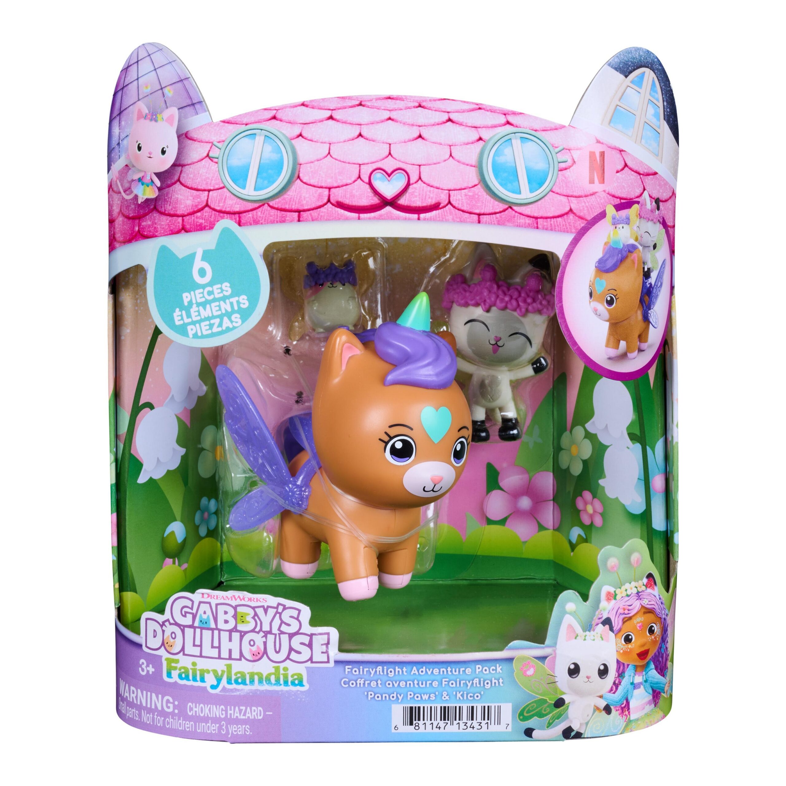 Gabby’s Dollhouse mängufiguur “Fairyriffic sõbrad”