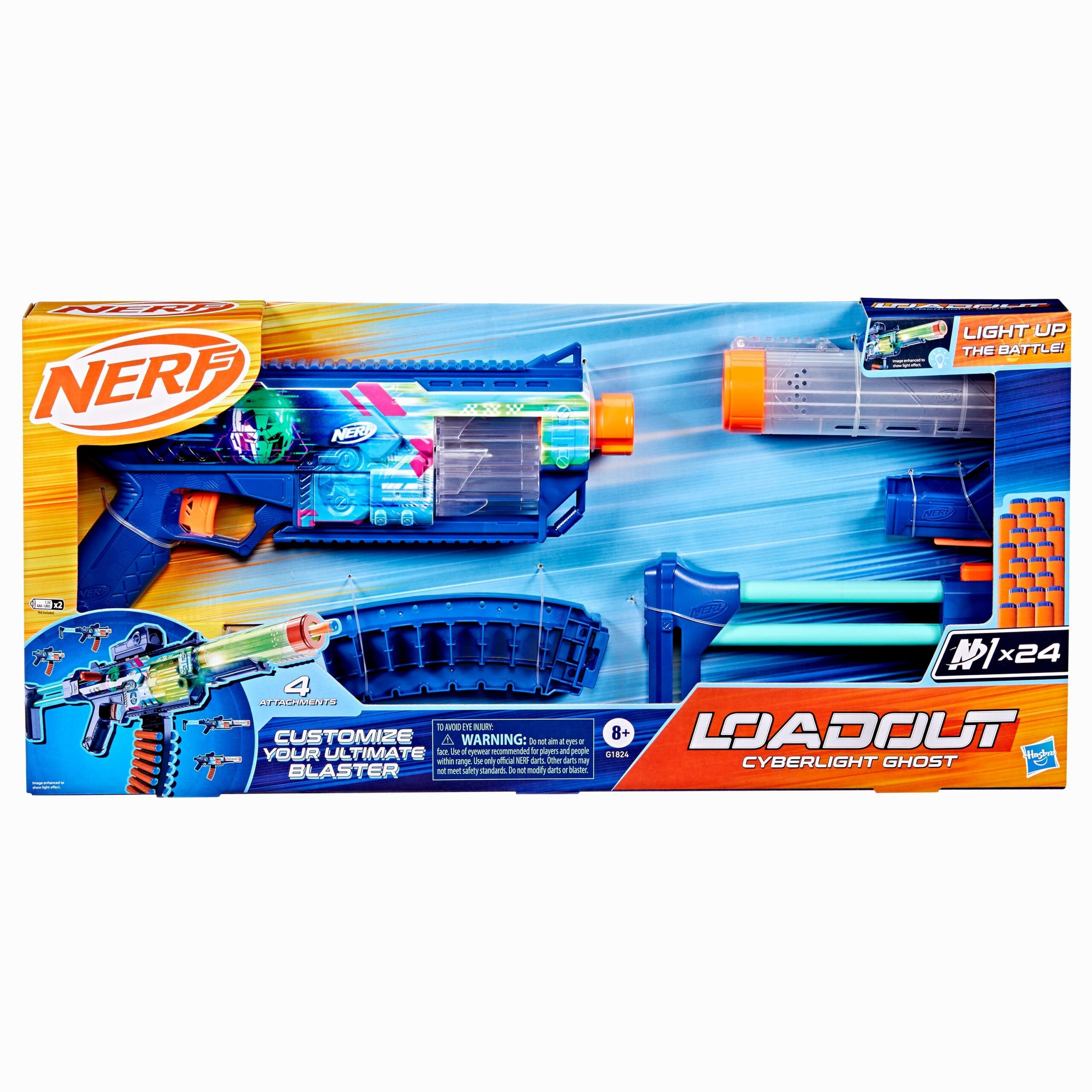 Nefr Loadout mängurelv “Cyberlight Ghost”