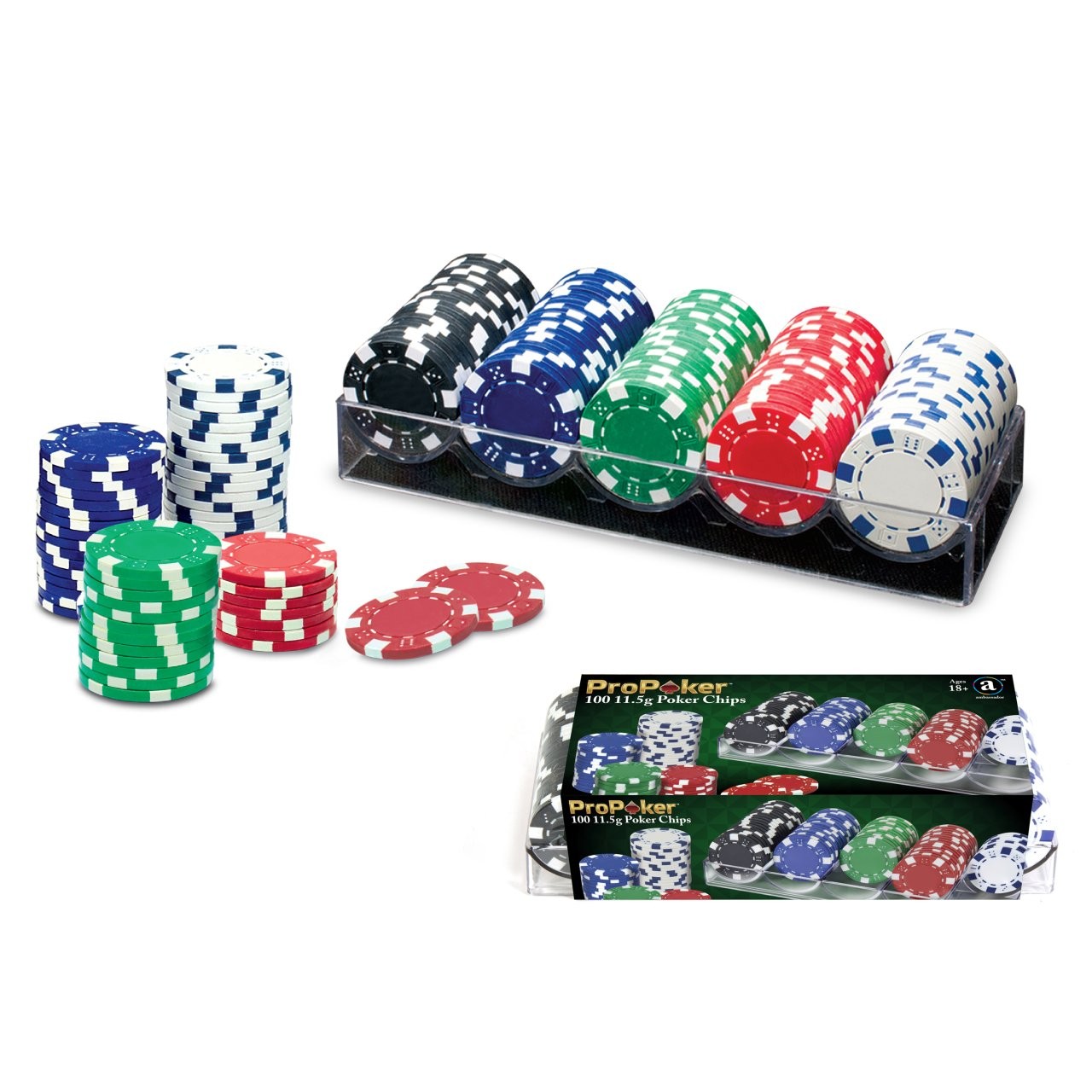 ProPoker komplekt – 100 zetooni