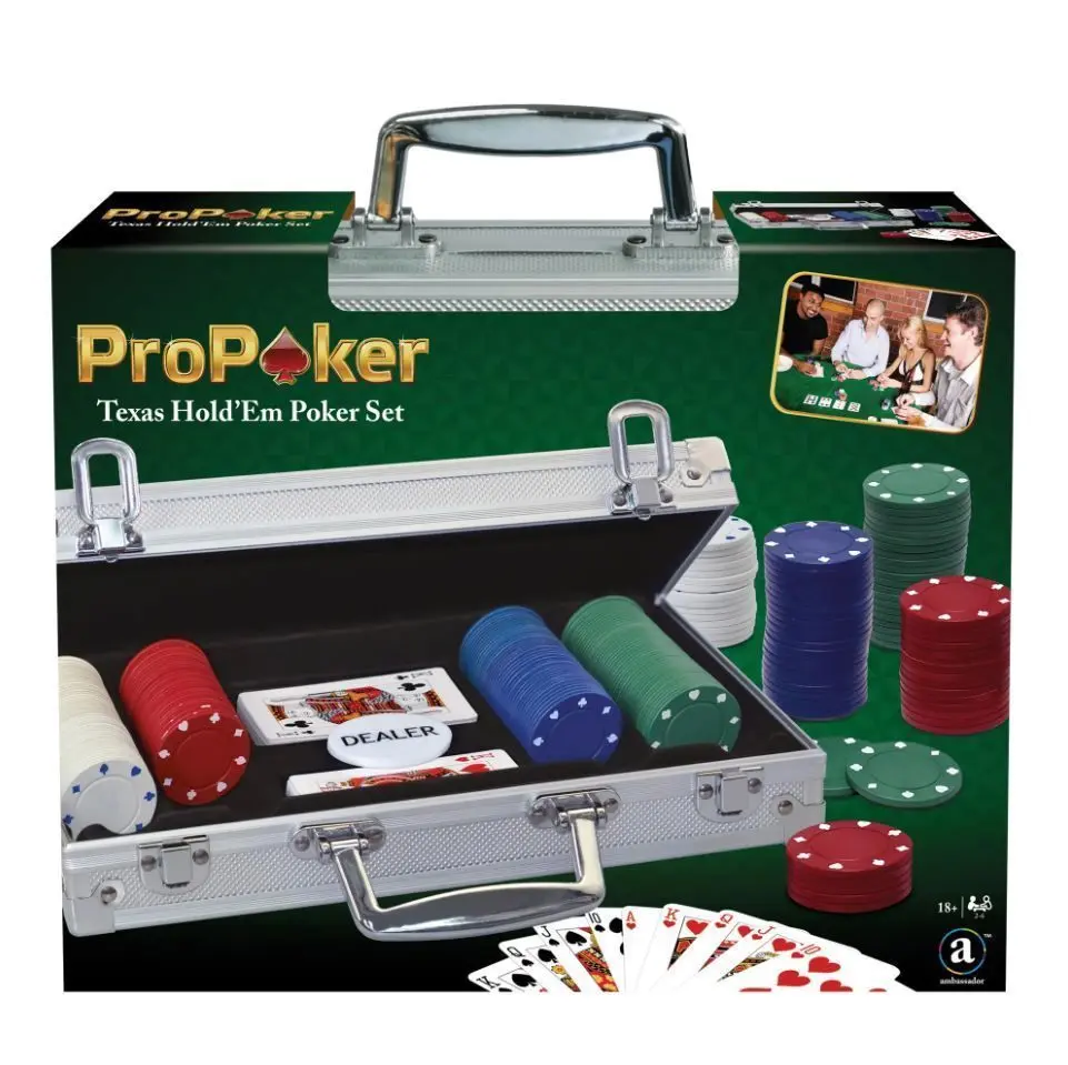 ProPoker komplekt – 200 zetooni alumiiniumkohvris
