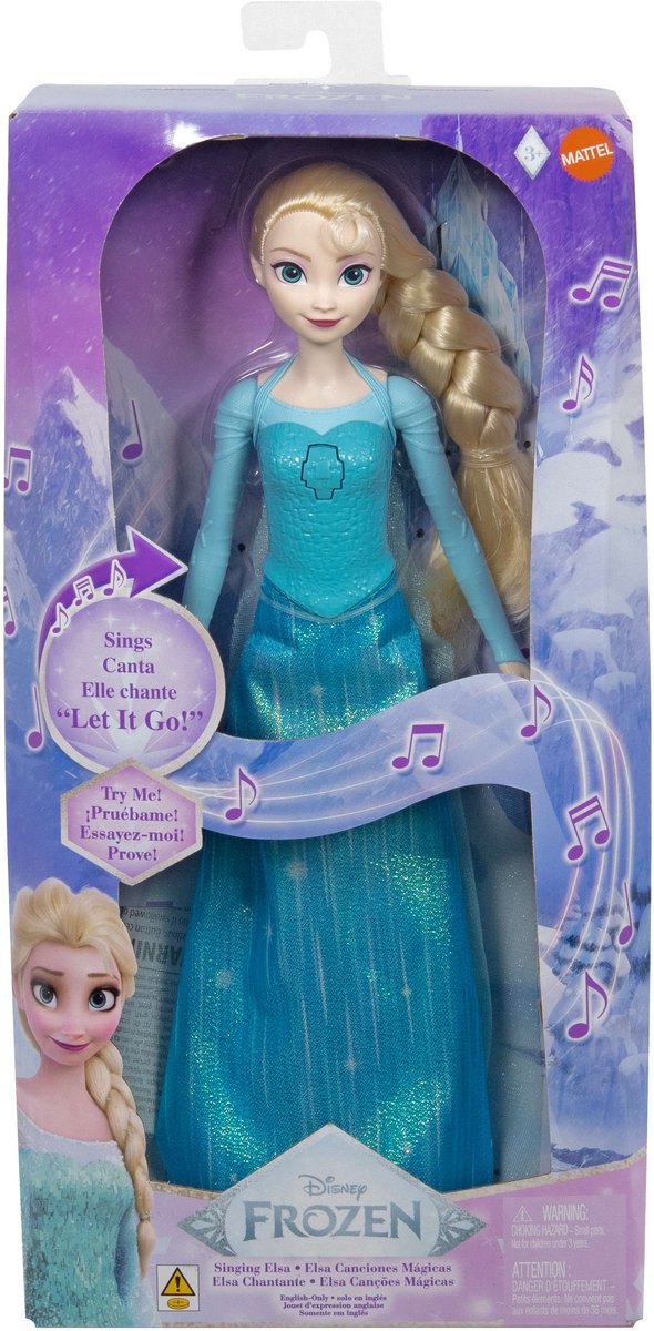 Disney® Frozen® laulev nukk Elsa