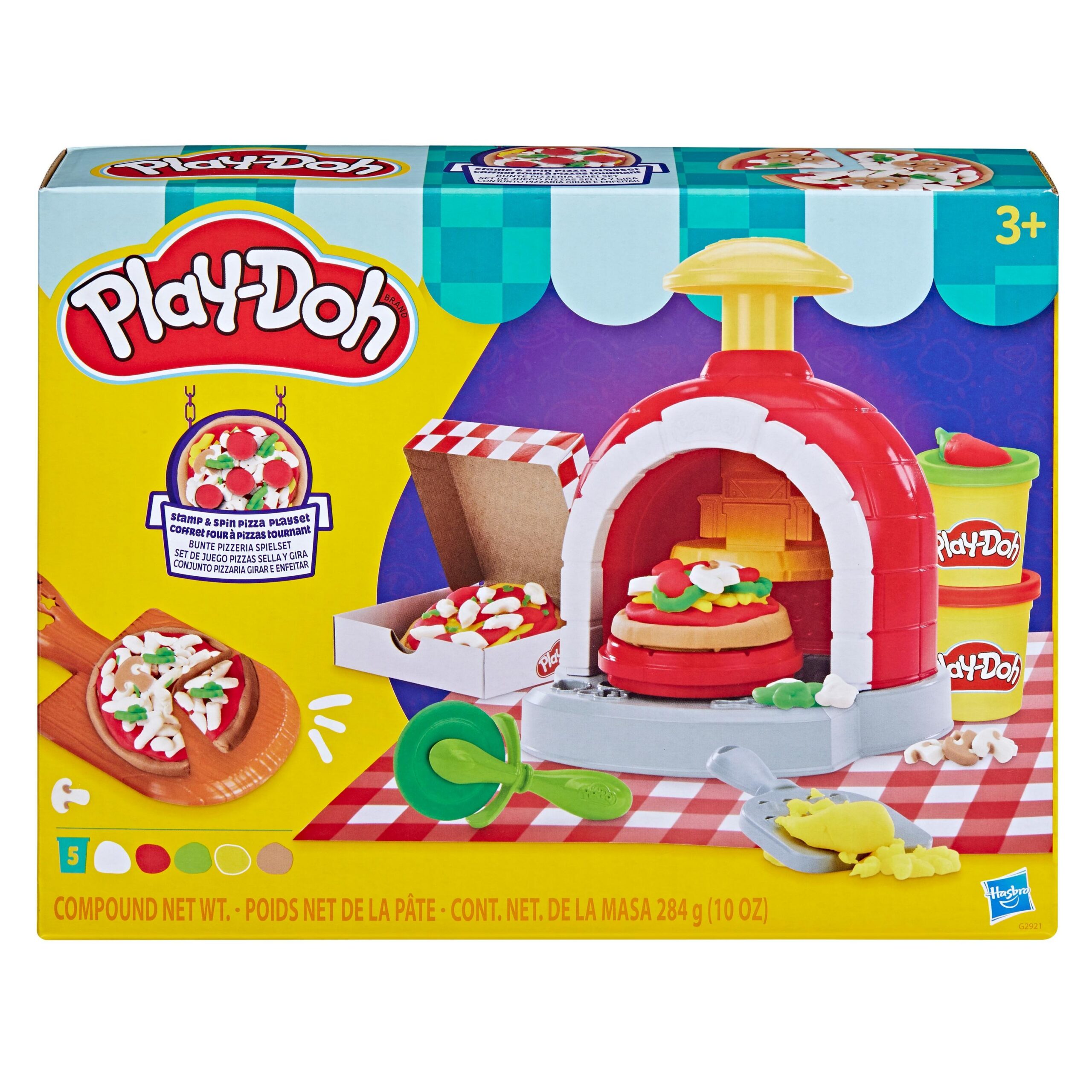 Play-Doh mängukomplekt “Pitsaahi: Stamp and Spin”