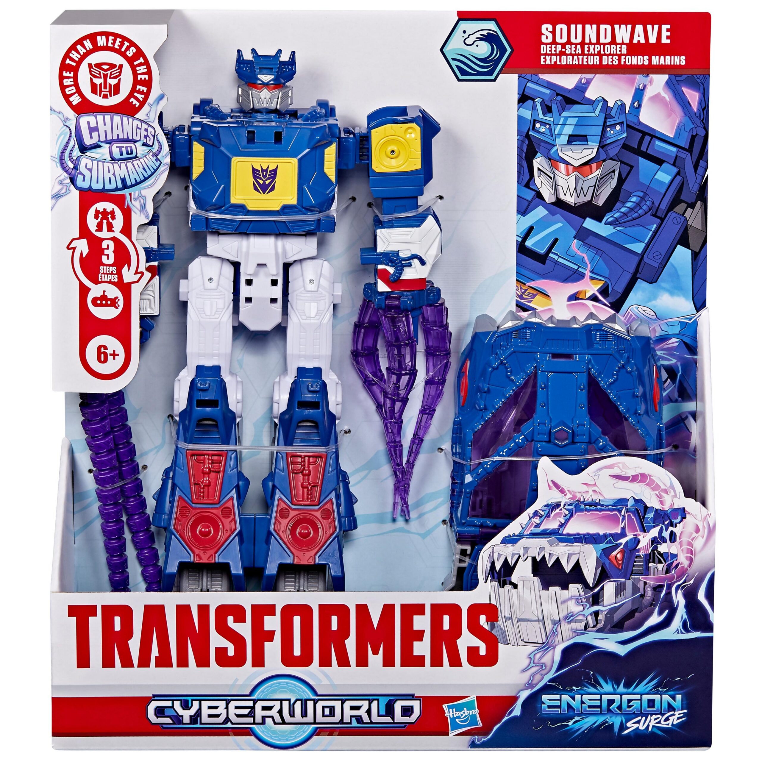 TRANSFORMERS Cyberverse mängufiguur süvamereuurija 22,5 cm