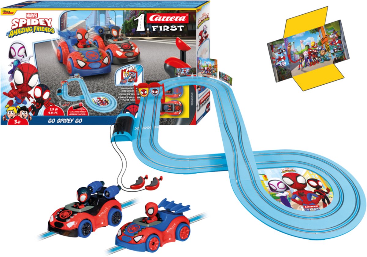 Carrera First rallirada 2,9m “Go Spidey Go!”