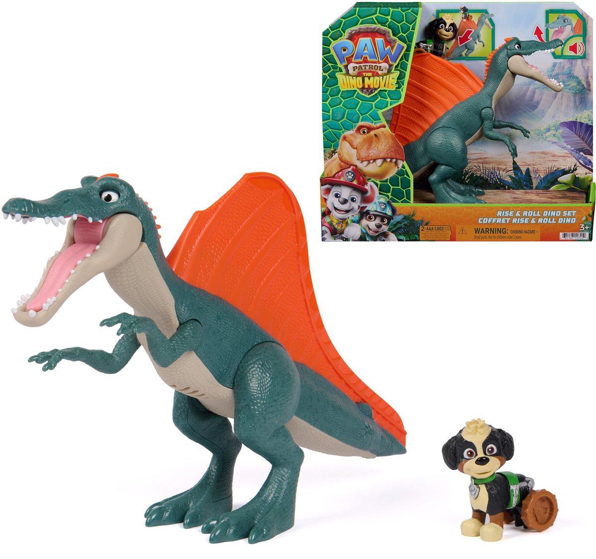 Käpapatrull The Dino Movie “Rise & Roll Dino Set”
