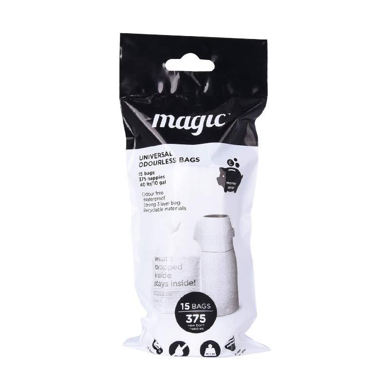 Magic mähkmekonteineri täitekotid, 15tk