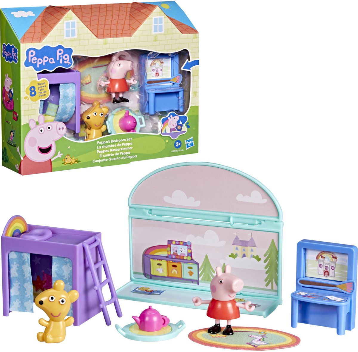 Peppa Pig mängukomplekt “Peppa magamistuba”