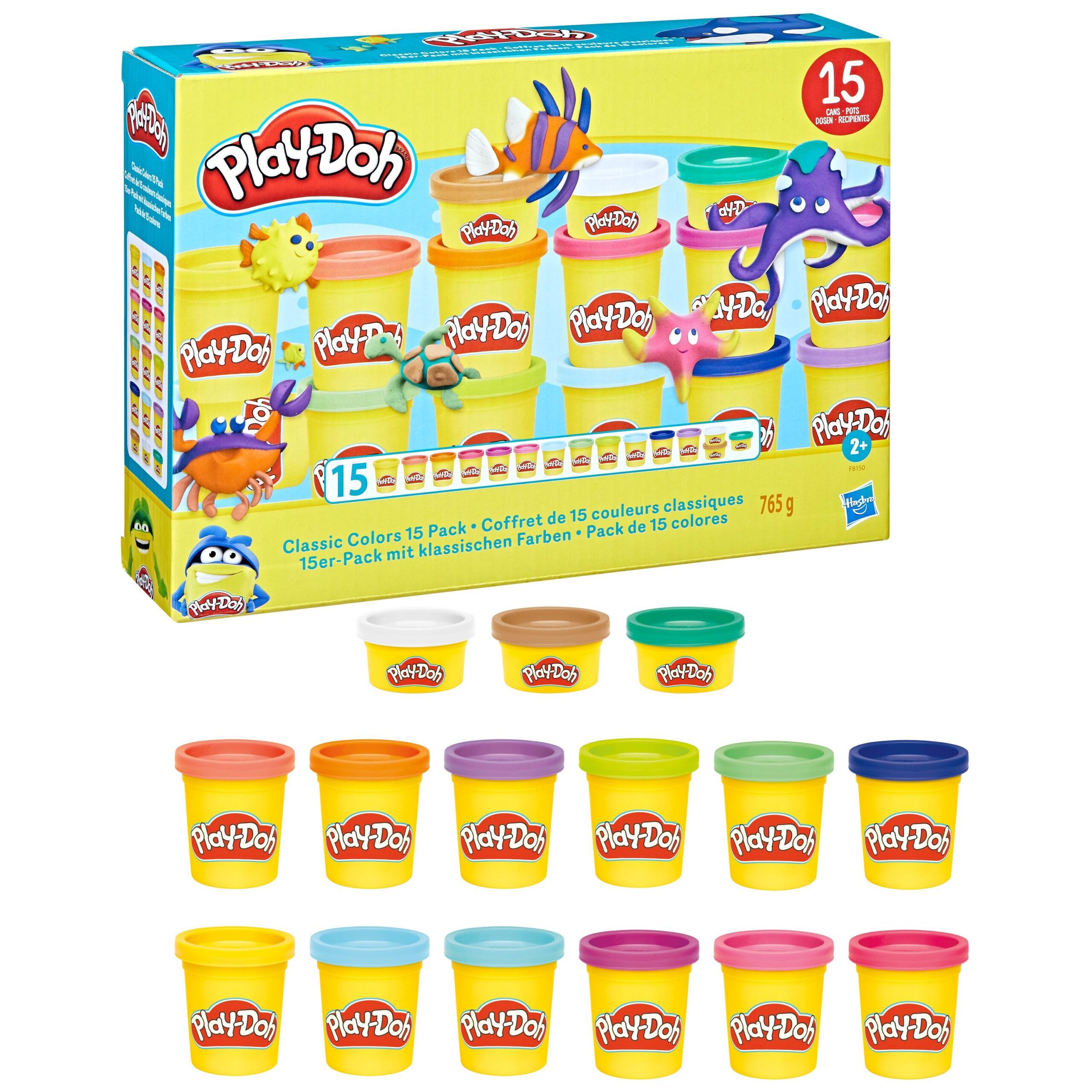 Play-Doh mängukomplekt, 15-osaline