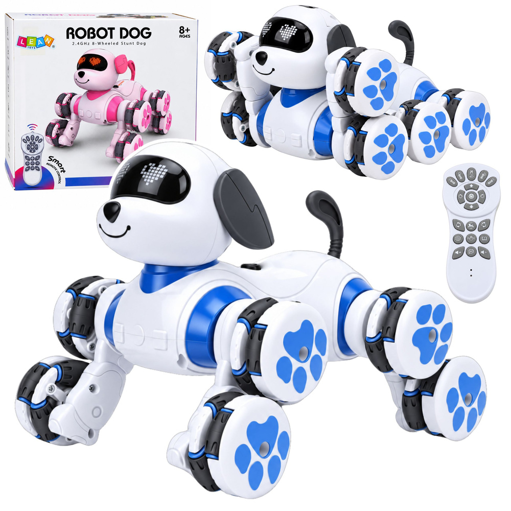 Interaktiivne mänguasi puldiga “Robotkoer”, 360° driftid ja trikid