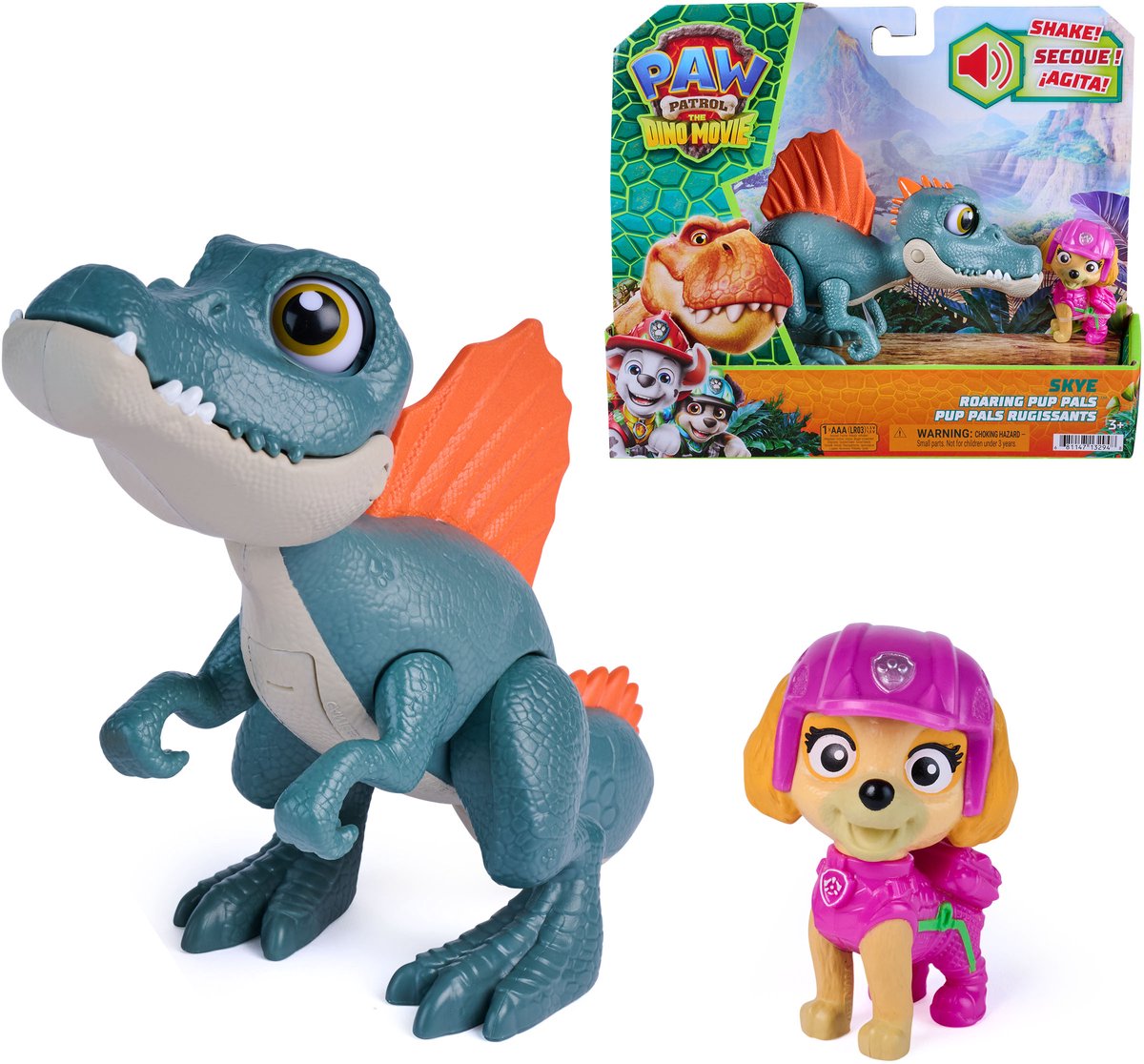 Käpapatrull “Roaring Pup Pals – Skye” mängukomplekt