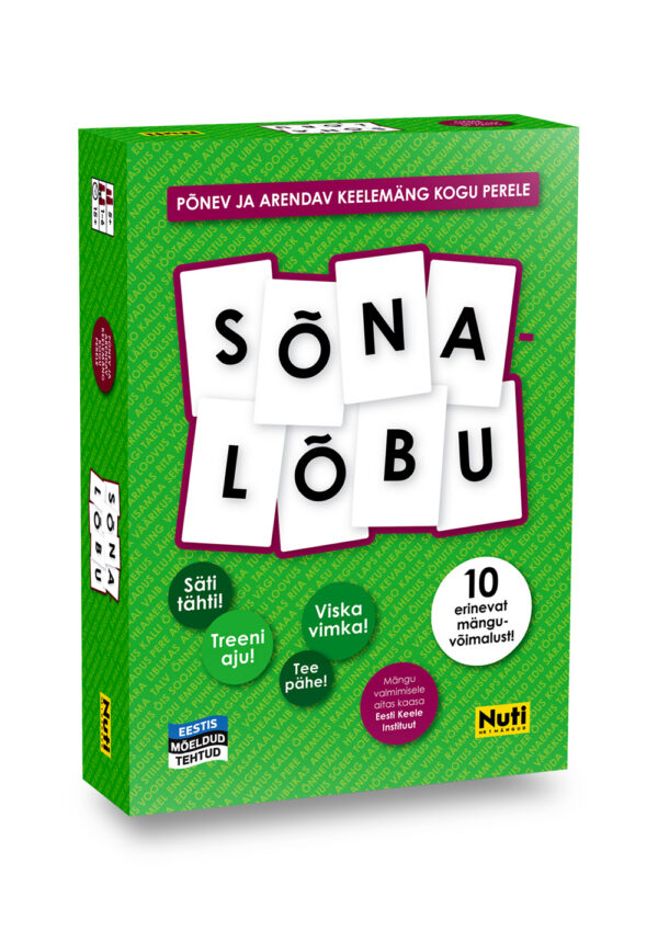 Sõnamäng “Sõnalõbu” – UUS!
